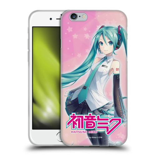 Hatsune Miku Graphics Star Soft Gel Case for Apple iPhone 6 / iPhone 6s