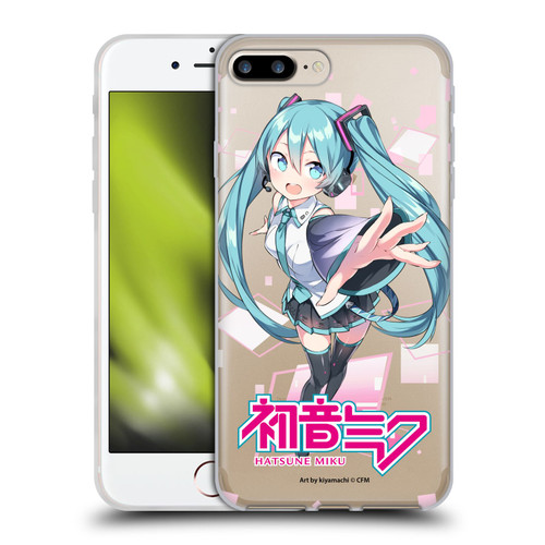 Hatsune Miku Graphics Cute Soft Gel Case for Apple iPhone 7 Plus / iPhone 8 Plus & MagSafe