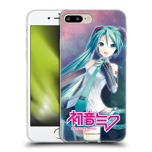 Hatsune Miku Graphics Nebula Soft Gel Case for Apple iPhone 7 Plus / iPhone 8 Plus & MagSafe