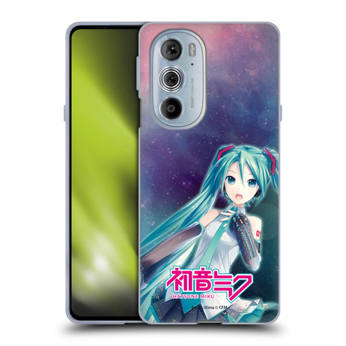 Hatsune Miku Graphics Nebula Soft Gel Case for Motorola Edge X30