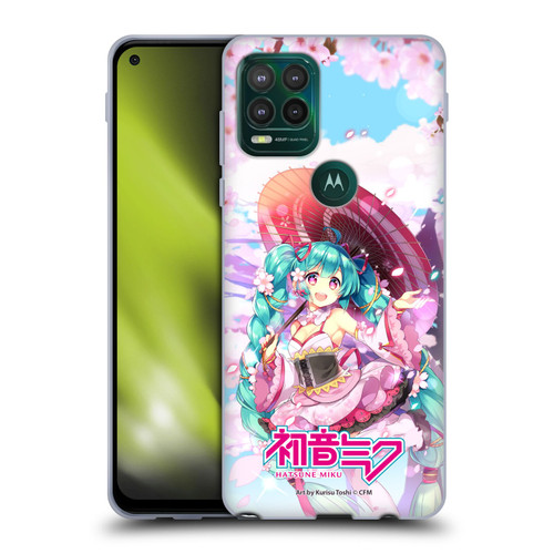 Hatsune Miku Graphics Sakura Soft Gel Case for Motorola Moto G Stylus 5G 2021