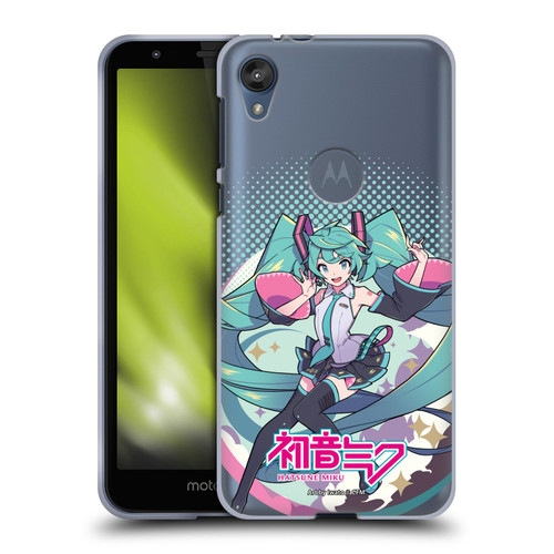 Hatsune Miku Graphics Pastels Soft Gel Case for Motorola Moto E6