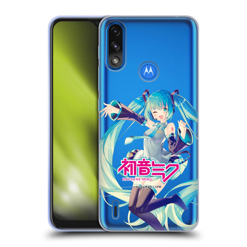 Hatsune Miku Graphics Sing Soft Gel Case for Motorola Moto E7 Power / Moto E7i Power