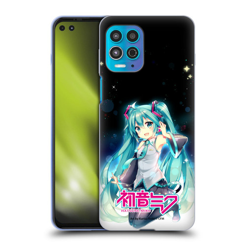 Hatsune Miku Graphics Night Sky Soft Gel Case for Motorola Moto G100