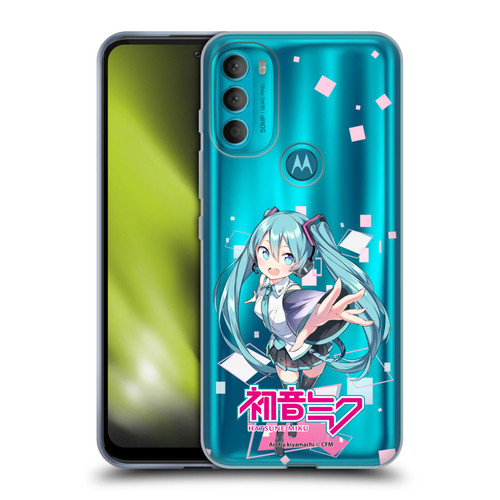 Hatsune Miku Graphics Cute Soft Gel Case for Motorola Moto G71 5G