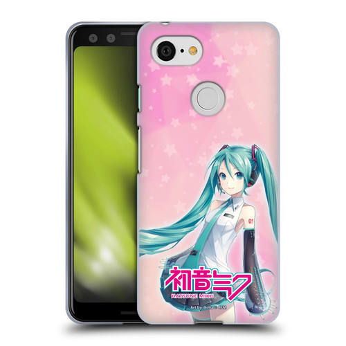 Hatsune Miku Graphics Star Soft Gel Case for Google Pixel 3