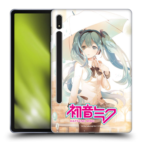 Hatsune Miku Graphics Rain Soft Gel Case for Samsung Galaxy Tab S8