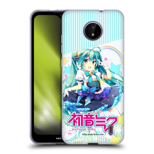 Hatsune Miku Graphics Stars And Rainbow Soft Gel Case for Nokia C10 / C20