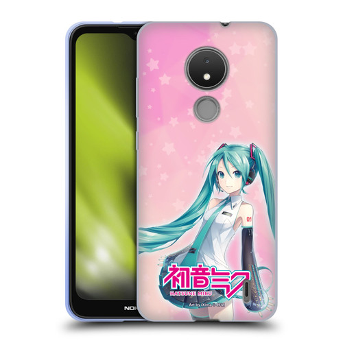 Hatsune Miku Graphics Star Soft Gel Case for Nokia C21