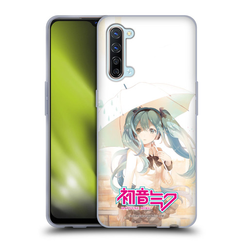Hatsune Miku Graphics Rain Soft Gel Case for OPPO Find X2 Lite 5G