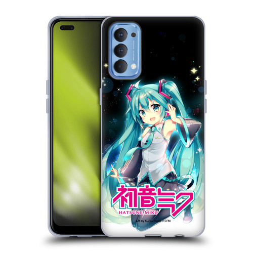 Hatsune Miku Graphics Night Sky Soft Gel Case for OPPO Reno 4 5G