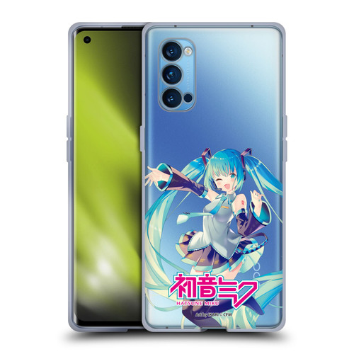Hatsune Miku Graphics Sing Soft Gel Case for OPPO Reno 4 Pro 5G