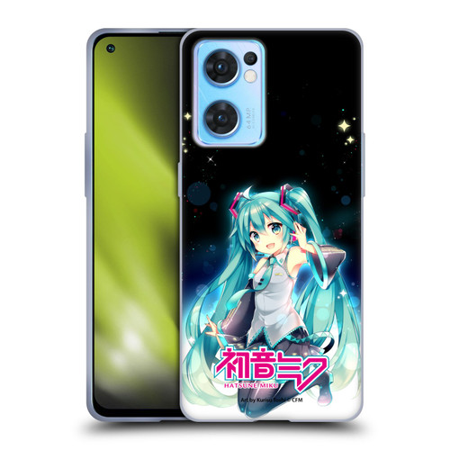 Hatsune Miku Graphics Night Sky Soft Gel Case for OPPO Reno7 5G / Find X5 Lite