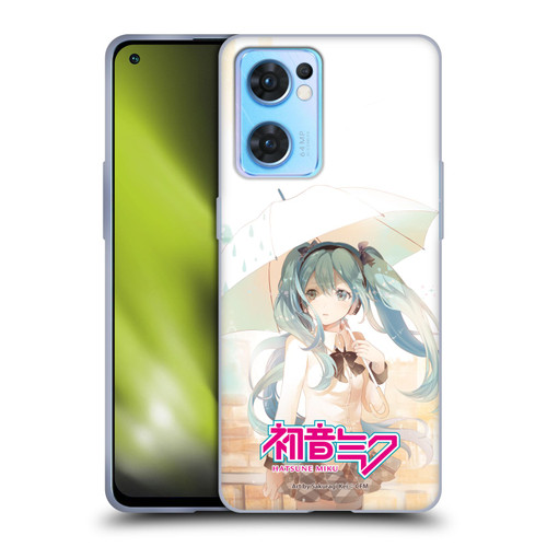 Hatsune Miku Graphics Rain Soft Gel Case for OPPO Reno7 5G / Find X5 Lite