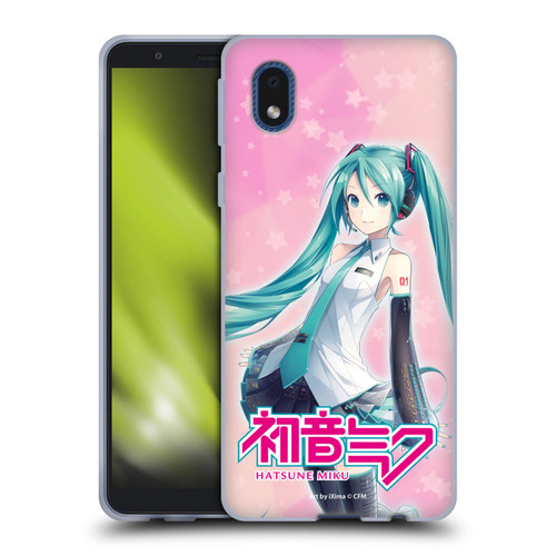 Hatsune Miku Graphics Star Soft Gel Case for Samsung Galaxy A01 Core (2020)