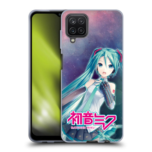 Hatsune Miku Graphics Nebula Soft Gel Case for Samsung Galaxy A12 (2020)