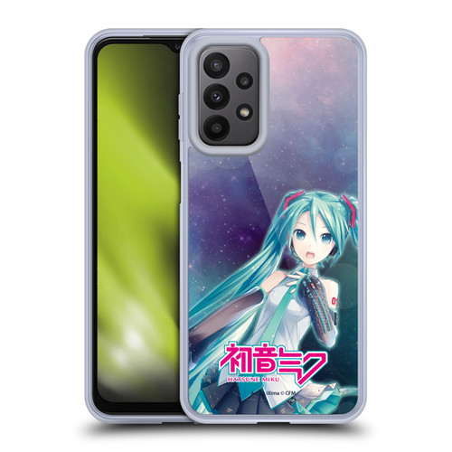 Hatsune Miku Graphics Nebula Soft Gel Case for Samsung Galaxy A23 / 5G (2022)