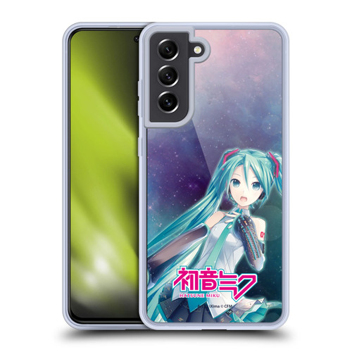 Hatsune Miku Graphics Nebula Soft Gel Case for Samsung Galaxy S21 FE 5G