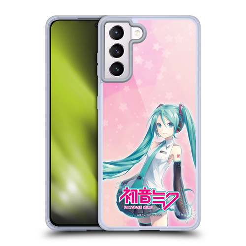 Hatsune Miku Graphics Star Soft Gel Case for Samsung Galaxy S21+ 5G & MagSafe
