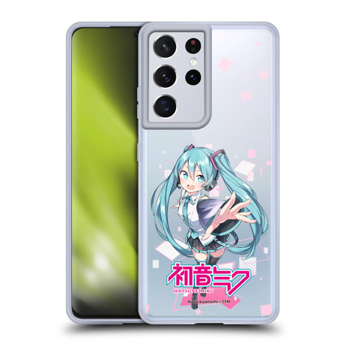 Hatsune Miku Graphics Cute Soft Gel Case for Samsung Galaxy S21 Ultra 5G & MagSafe