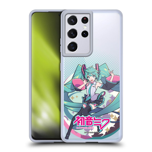 Hatsune Miku Graphics Pastels Soft Gel Case for Samsung Galaxy S21 Ultra 5G & MagSafe