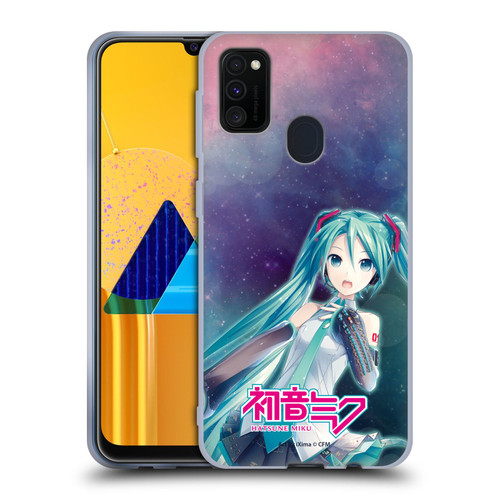Hatsune Miku Graphics Nebula Soft Gel Case for Samsung Galaxy M30s (2019)/M21 (2020)