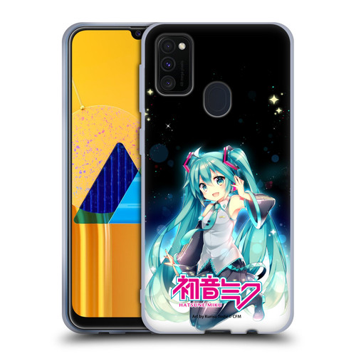 Hatsune Miku Graphics Night Sky Soft Gel Case for Samsung Galaxy M30s (2019)/M21 (2020)