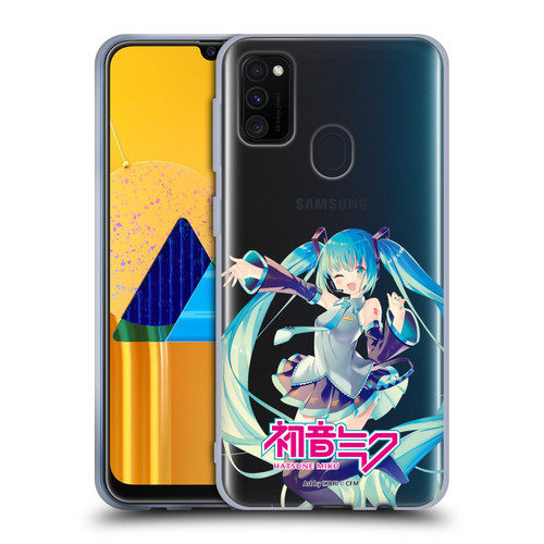 Hatsune Miku Graphics Sing Soft Gel Case for Samsung Galaxy M30s (2019)/M21 (2020)