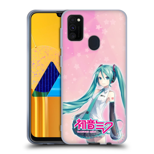 Hatsune Miku Graphics Star Soft Gel Case for Samsung Galaxy M30s (2019)/M21 (2020)