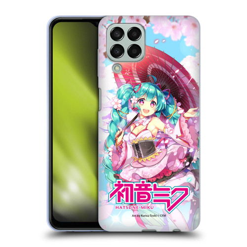 Hatsune Miku Graphics Sakura Soft Gel Case for Samsung Galaxy M33 (2022)