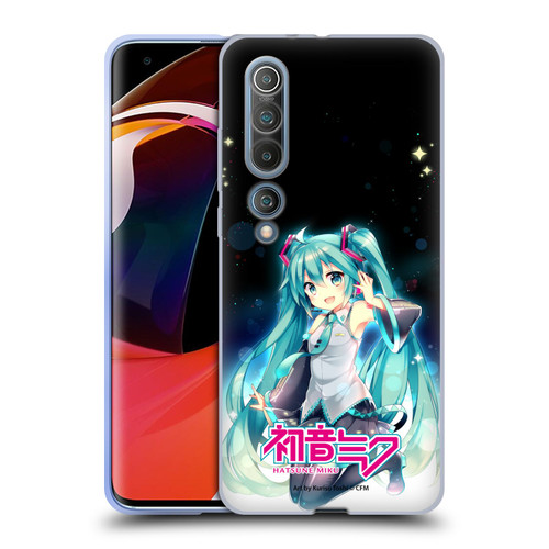 Hatsune Miku Graphics Night Sky Soft Gel Case for Xiaomi Mi 10 5G / Mi 10 Pro 5G