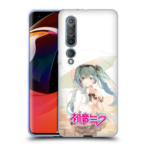 Hatsune Miku Graphics Rain Soft Gel Case for Xiaomi Mi 10 5G / Mi 10 Pro 5G