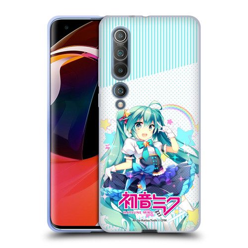 Hatsune Miku Graphics Stars And Rainbow Soft Gel Case for Xiaomi Mi 10 5G / Mi 10 Pro 5G