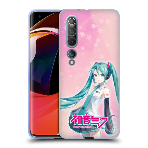 Hatsune Miku Graphics Star Soft Gel Case for Xiaomi Mi 10 5G / Mi 10 Pro 5G