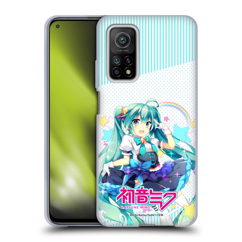 Hatsune Miku Graphics Stars And Rainbow Soft Gel Case for Xiaomi Mi 10T 5G