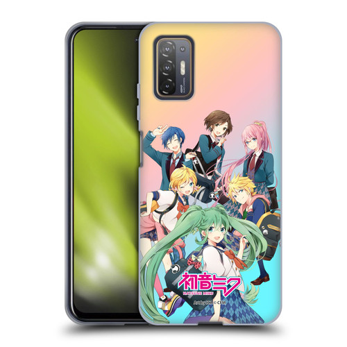 Hatsune Miku Virtual Singers High School Soft Gel Case for HTC Desire 21 Pro 5G