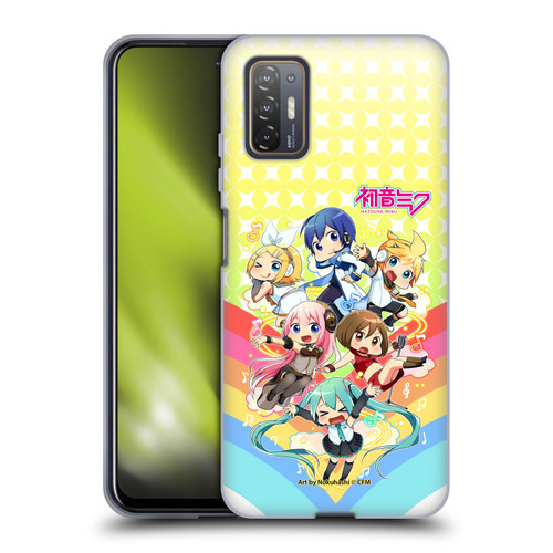 Hatsune Miku Virtual Singers Rainbow Soft Gel Case for HTC Desire 21 Pro 5G