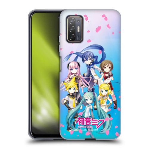 Hatsune Miku Virtual Singers Sakura Soft Gel Case for HTC Desire 21 Pro 5G