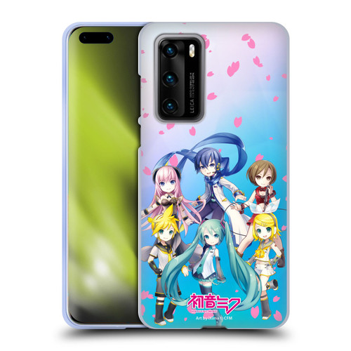 Hatsune Miku Virtual Singers Sakura Soft Gel Case for Huawei P40 5G