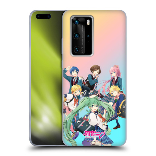 Hatsune Miku Virtual Singers High School Soft Gel Case for Huawei P40 Pro / P40 Pro Plus 5G