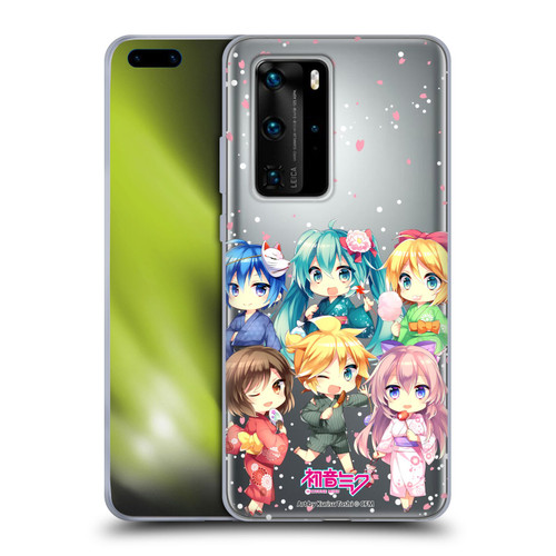 Hatsune Miku Virtual Singers Characters Soft Gel Case for Huawei P40 Pro / P40 Pro Plus 5G