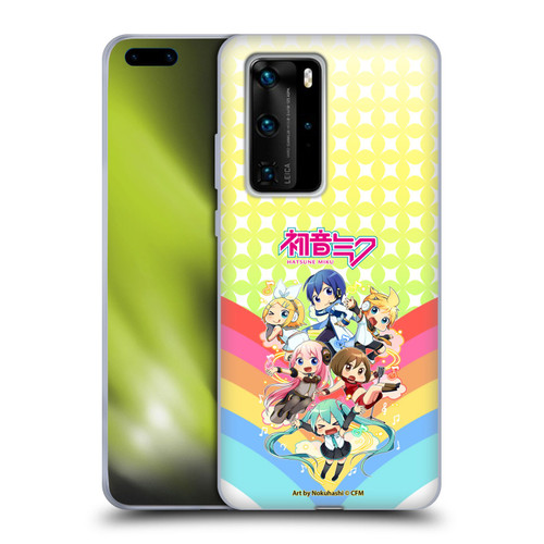 Hatsune Miku Virtual Singers Rainbow Soft Gel Case for Huawei P40 Pro / P40 Pro Plus 5G