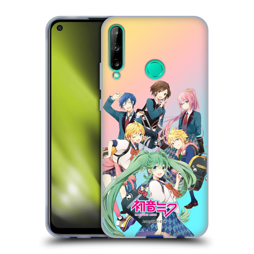 Hatsune Miku Virtual Singers High School Soft Gel Case for Huawei P40 lite E