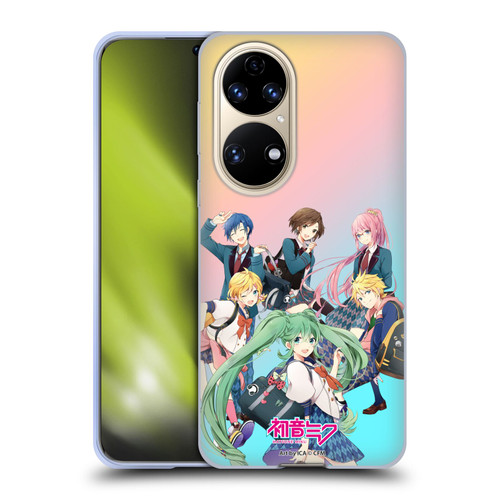 Hatsune Miku Virtual Singers High School Soft Gel Case for Huawei P50