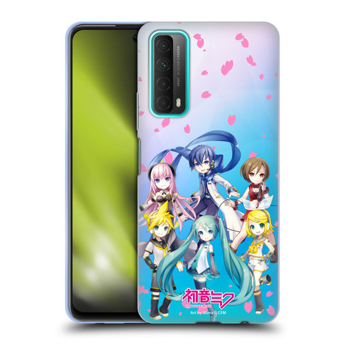 Hatsune Miku Virtual Singers Sakura Soft Gel Case for Huawei P Smart (2021)