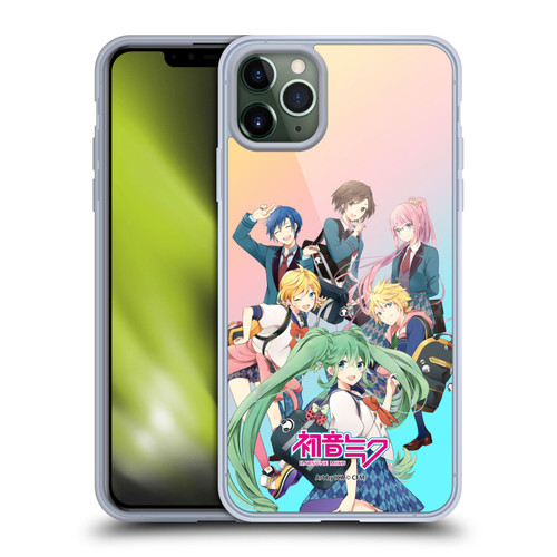 Hatsune Miku Virtual Singers High School Soft Gel Case for Apple iPhone 11 Pro Max