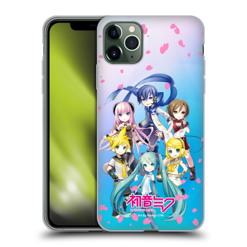 Hatsune Miku Virtual Singers Sakura Soft Gel Case for Apple iPhone 11 Pro Max