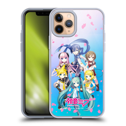 Hatsune Miku Virtual Singers Sakura Soft Gel Case for Apple iPhone 11 Pro