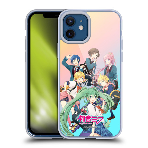Hatsune Miku Virtual Singers High School Soft Gel Case for Apple iPhone 12 / iPhone 12 Pro