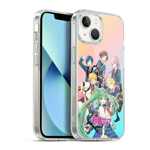 Hatsune Miku Virtual Singers High School Soft Gel Case for Apple iPhone 13